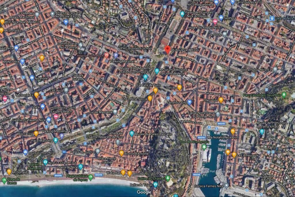 Garibaldi 3 Chambres 6 Couchages, Easy Check-In نيس المظهر الخارجي الصورة