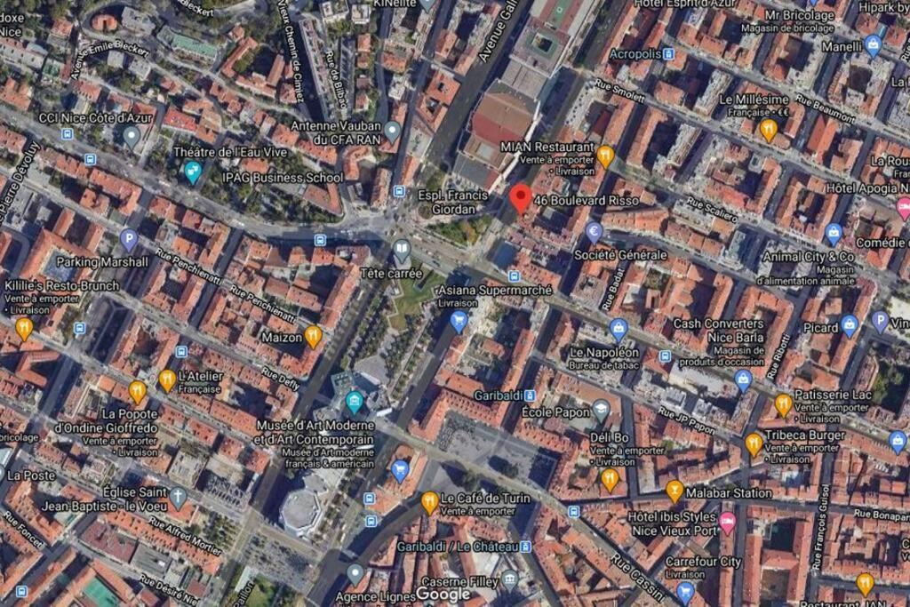 Garibaldi 3 Chambres 6 Couchages, Easy Check-In نيس المظهر الخارجي الصورة